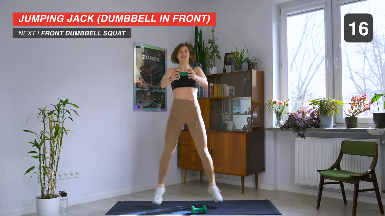 20-Minute NO REPEAT Full Body Workout – Burn Calories & Build Muscles