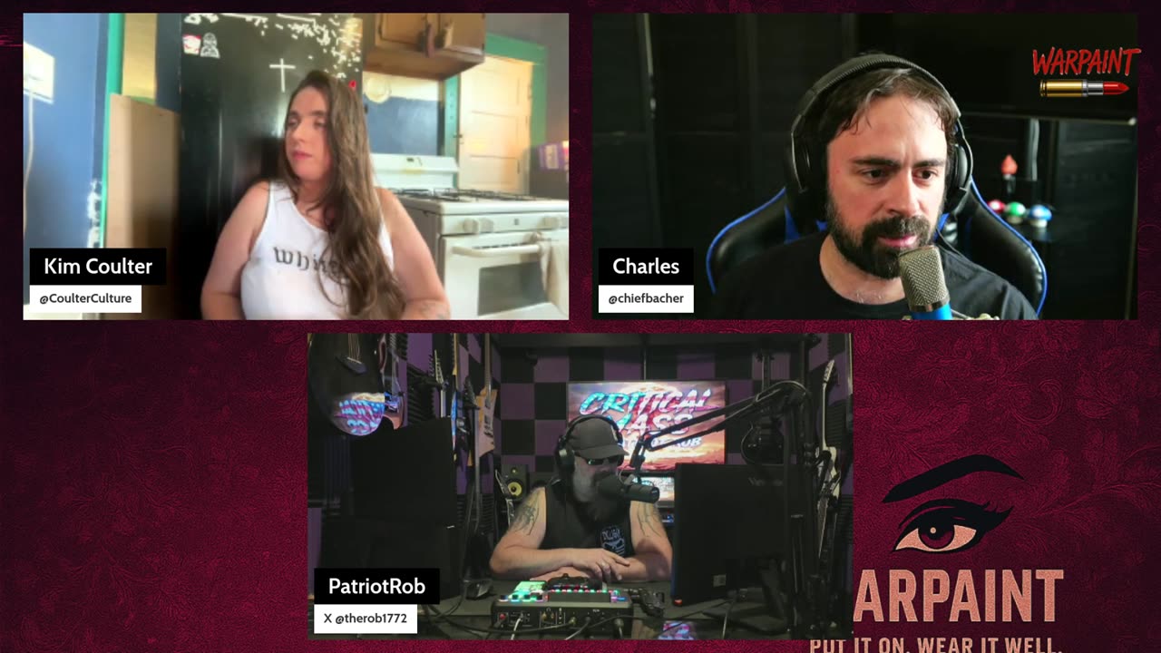 WARPAINT: What are you? Chicken? Come hang out!: