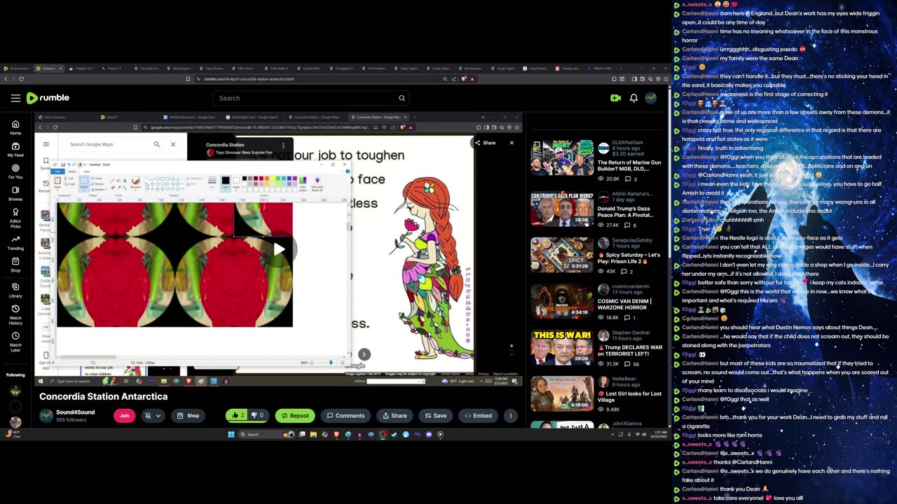 This was the original video for antartica