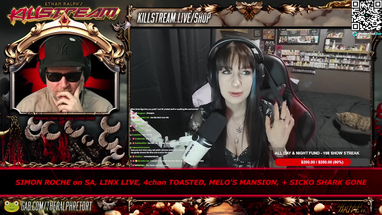Linx Makes Her Killstream Debut - Lolcow Live, Leaks, & 3D Figure Painting