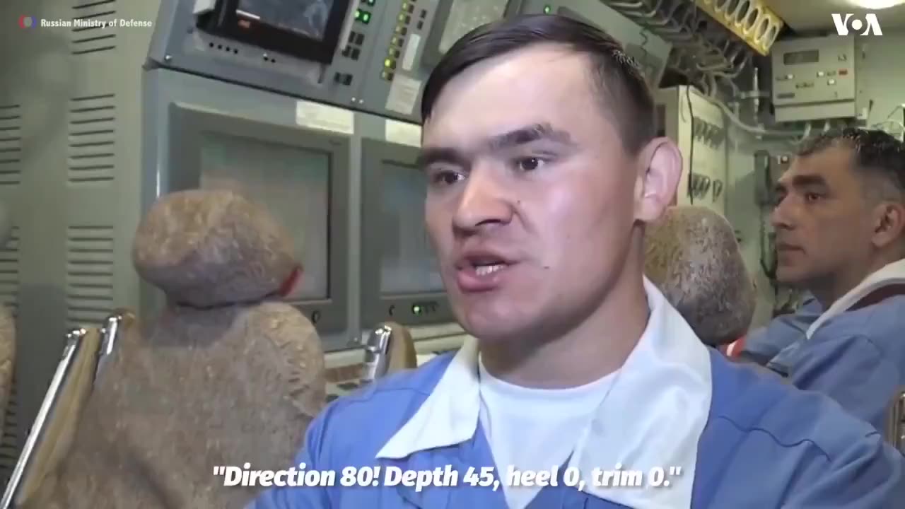 Russian subs conducting drills