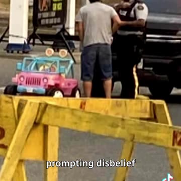 Man given DUI after driving toy Barbie Jeep through Prince George