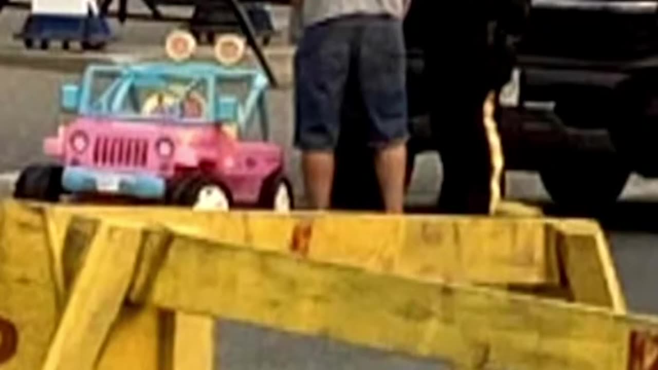 Man given DUI after driving toy Barbie Jeep through Prince George