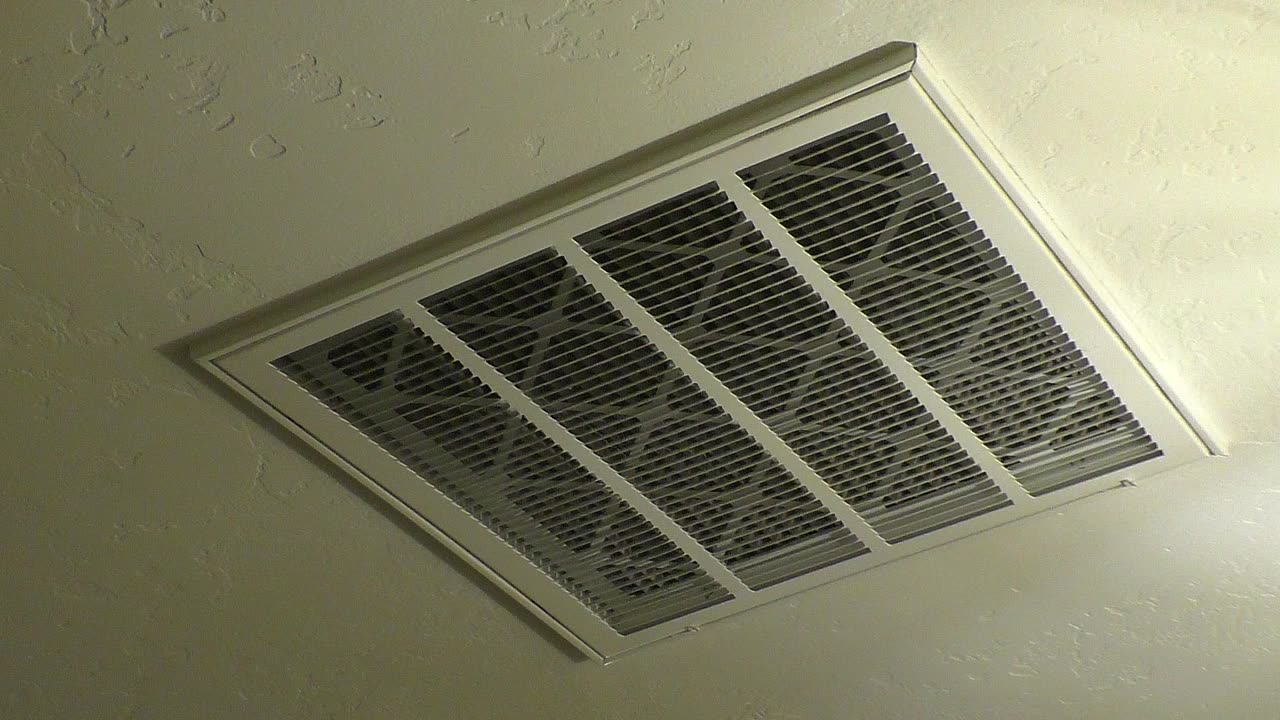 Air conditioner sounds, plus background noises