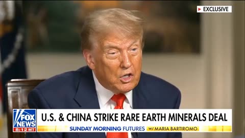 Maria Bartiromo Interviews Trump 6-29-25