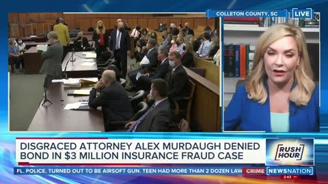 Disgraced attorney Alex Murdaugh denied bond in insurance fraud case