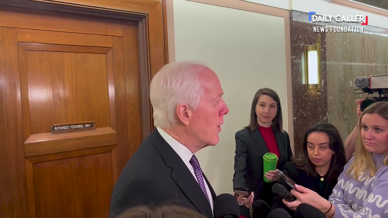 Sen. John Cornyn Talks About the 2026 Senate Race in Texas
