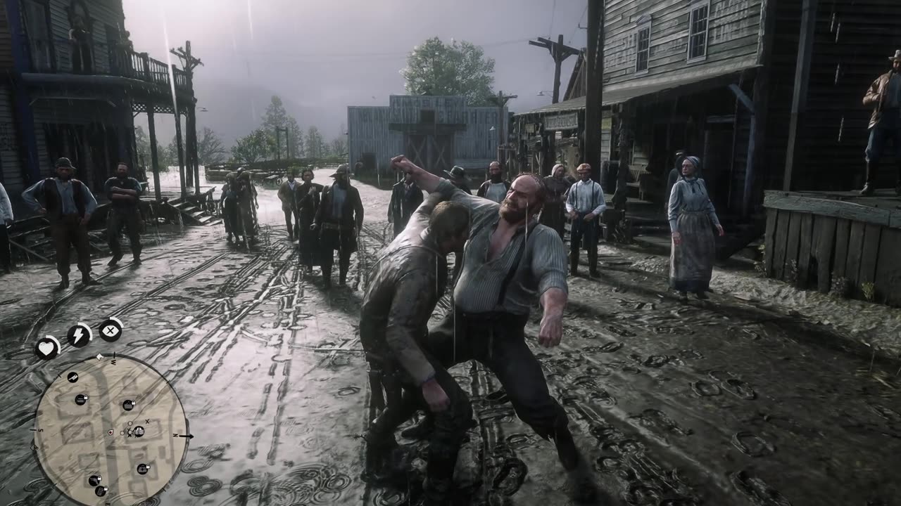 Its like fighting a Pro Wrestler.