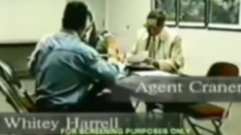 The government vs whitey Harrell