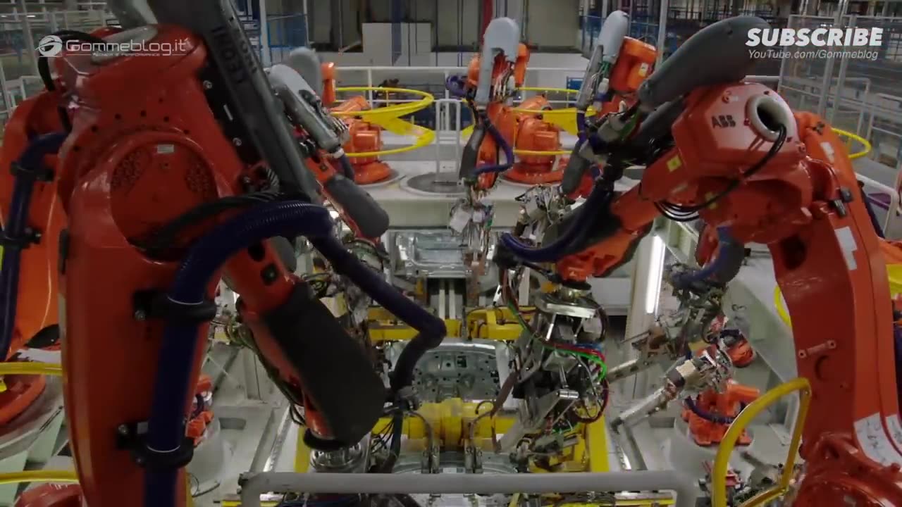 BMW Car Factory - ROBOTS Fast PRODUCTION Manufacturing