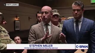Stephen Miller drops some LOGIC BOMBS on the Media: