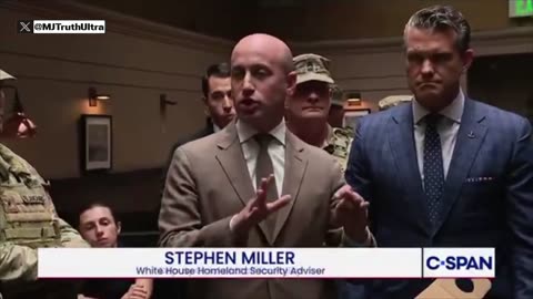 Stephen Miller drops some LOGIC BOMBS on the Media: