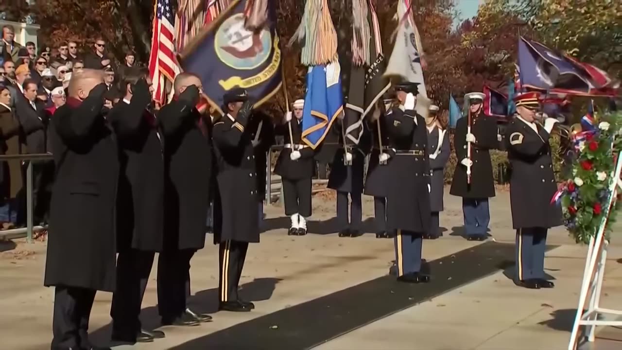 Trump Veterans day Tribute