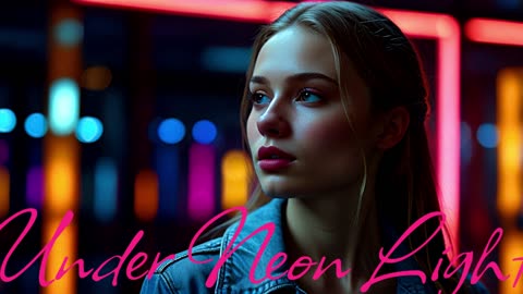 Electronic Music.Song Under the Neon Light.