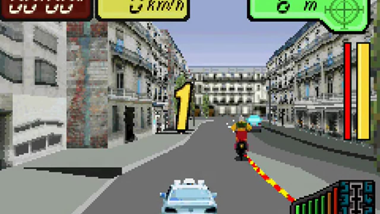 Gameboy Advance Longplay 244 Taxi 3