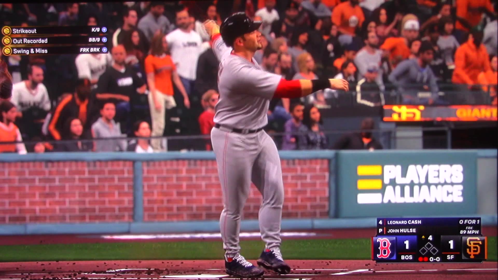 MLB The Show: San Francisco Giants vs Boston Red Sox (S15 G5)