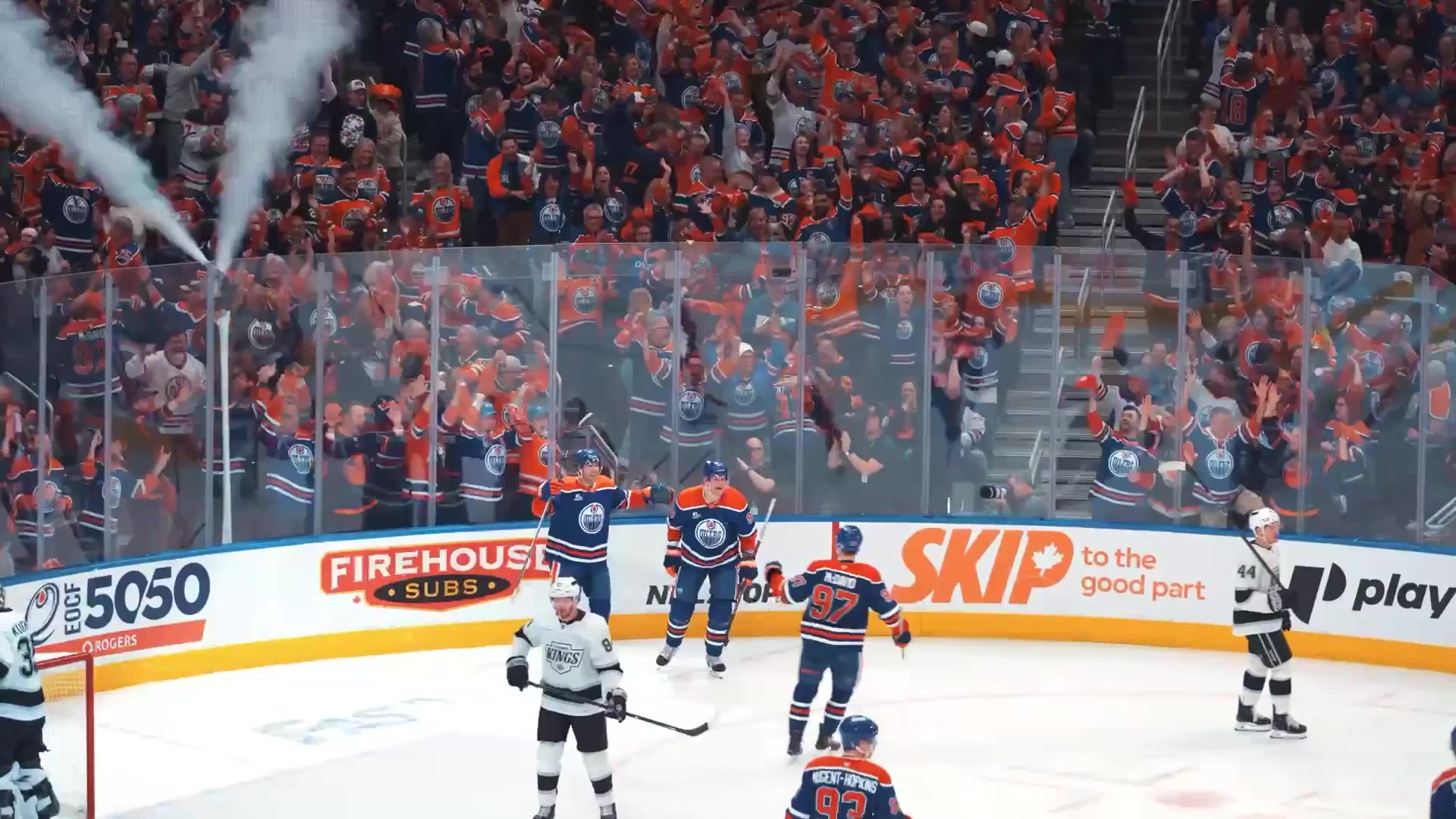 NHL - Fans are FIRED UP in Edmonton 🔥 #StanleyCup