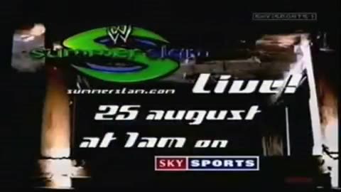 WWE Summerslam 2002 TV Commercial
