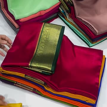 Pure Mysore silk Sarees 100 gsm at Rajsilkvilla Best Price