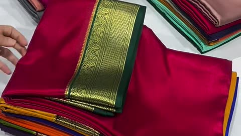 Pure Mysore silk Sarees 100 gsm at Rajsilkvilla Best Price
