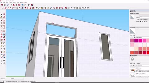 tutorial design house size 6 x 6 meters 21