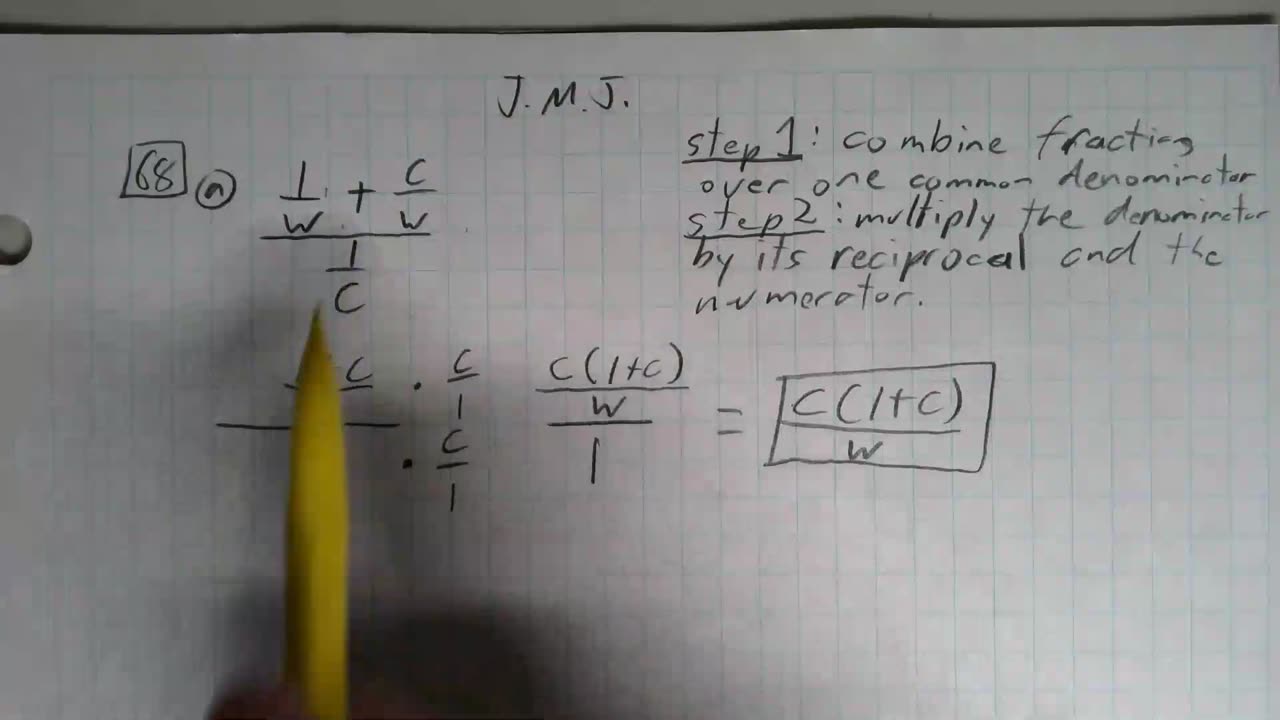 Saxon Algebra 1 Lesson 68 (a)