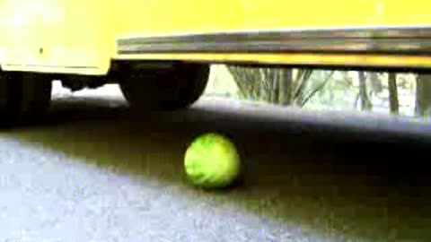 School Bus vs. Watermelon