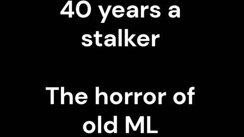Shocking, lining up USA interviews now, the horror of old ML