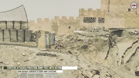 Footages of various attacks by BLA