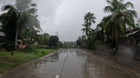 🌧️ Rainy Morning Drive in Laguindingan, Misamis Oriental | Life in the Tropics 🚗🌴