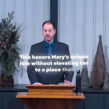 Mary Blessed Among Women, Not Above Them