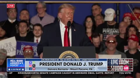 TRUMP: “IF YOU DON’T SHARE OUR VALUES...AND ASSIMILATE…WE DON’T WANT YOU IN OUR COUNTRY”