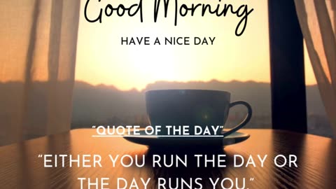 "QUOTE OF THE DAY"
