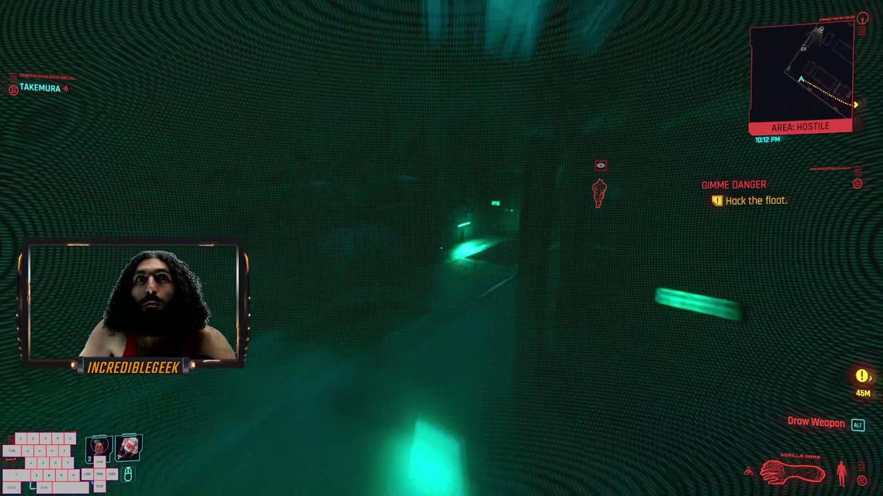 Cyberpunk. Atypical gaming.