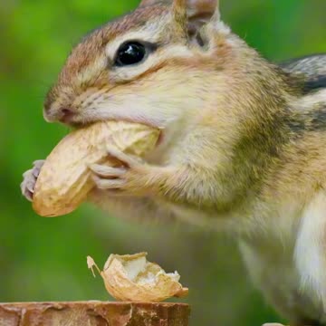 Chubby-Cheeked Chipmunk 🐿️🥜 | Sounds of Nature