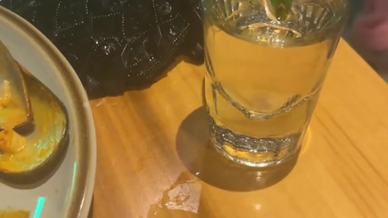 Tequila Magically Moves On Its Own