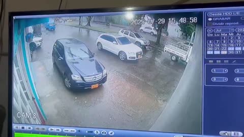 Tenebroso video del asesinato de 'El Diablo': Sicarios vestidos de policías lo acribillaron
