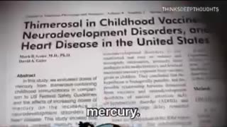 🔥⚠️🔥Thimerosal is a mercury-based preservative still used in some vaccines & other medical products