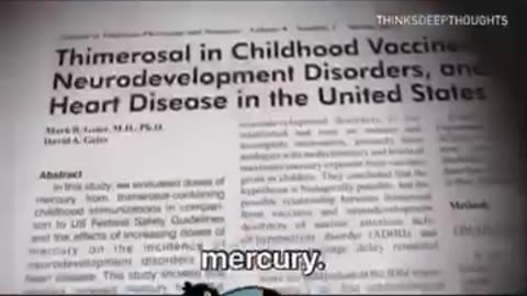 🔥⚠️🔥Thimerosal is a mercury-based preservative still used in some vaccines & other medical products