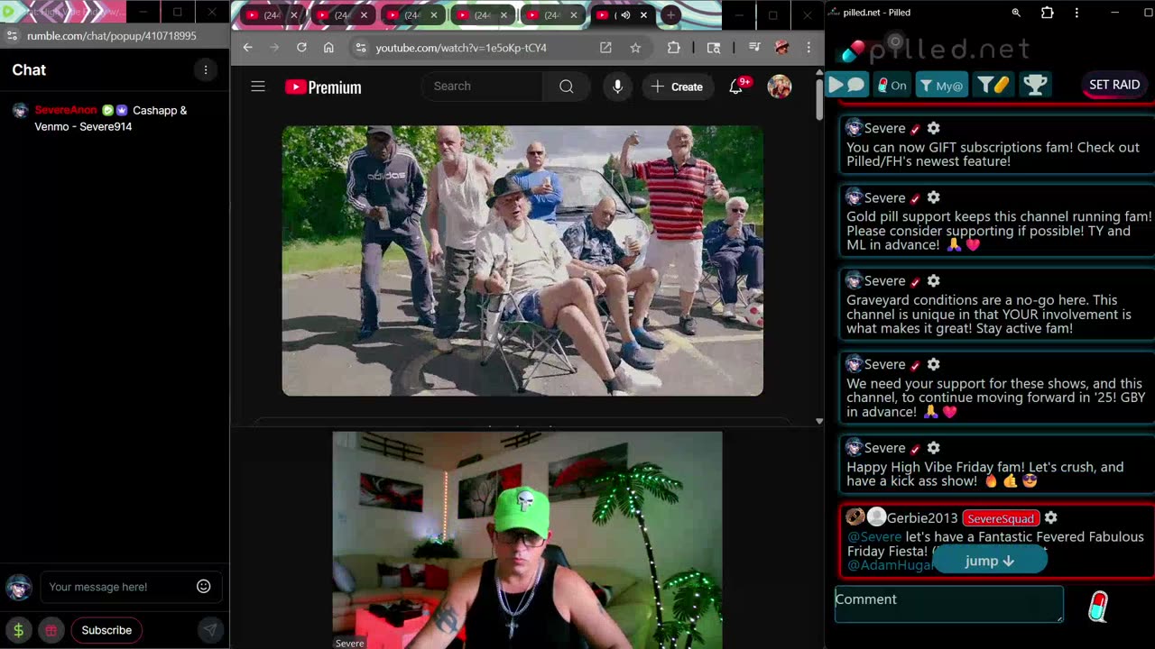 High Vibe Friday w/ The Severe Squad 🌴☀️🌴