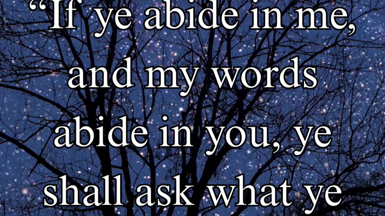 John 15:7