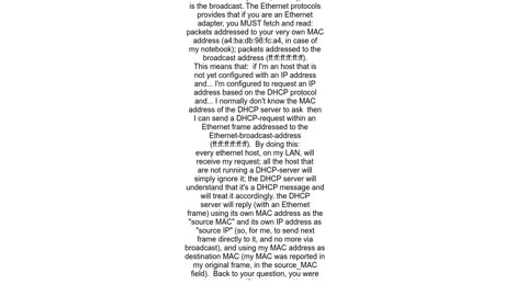 Misunderstanding of DHCPDNS - What is the IP of a machine before DHCPOFFERDHCPREQUEST