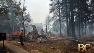 Wildfire destroys a historic Grand Canyon lodge and other structures