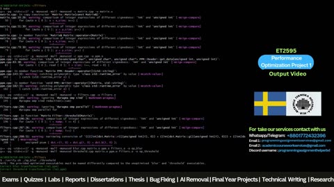 Student Work (Project) | ET2595 Project 1 : Performance Tuning in Cybersecurity | BTH
