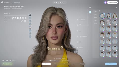 inZOI Demo - Character Studio - Female Character Creation