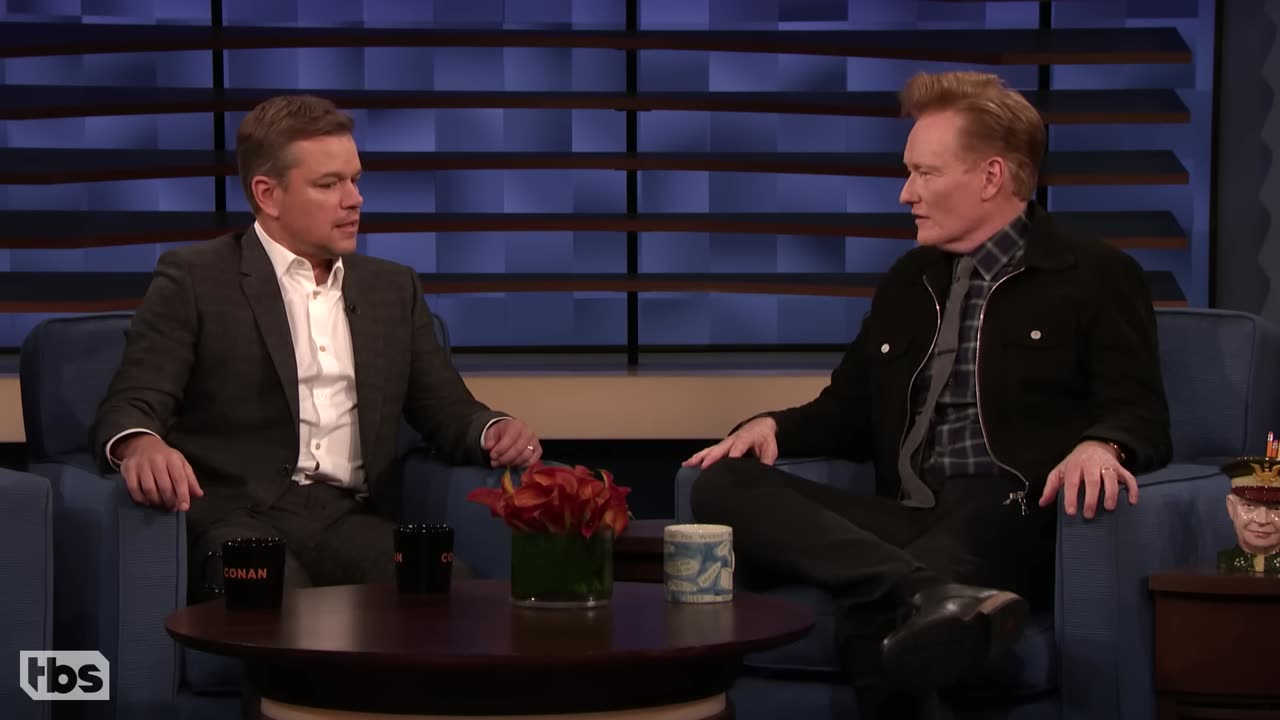 Matt Damon & Tom Cruise Have Different Approaches To Death-Defying Stunts CONAN on TBS