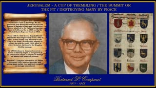 JERUSALEM - A CUP OF TREMBLING by Bertrand L. Comparet