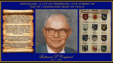 JERUSALEM - A CUP OF TREMBLING by Bertrand L. Comparet