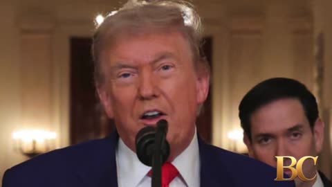 Trump calls U.S. strikes on Iran a “spectacular military success,”