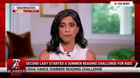 Second Lady Started A Summer Reading Challenge For Kids